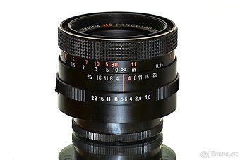 CZJ Pancolar RED MC 1,8/50mm M42 6-pyramid TOP STAV - 3