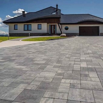 Kvalitní dlažba - NOVÁ šedý vzor 6cm - 3