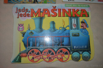 knihy Hasiči a Mašinka pro malé děti, velkoformátové - 3