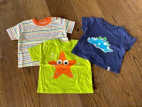 Sada triček pro kluky - vel. 74 - 3