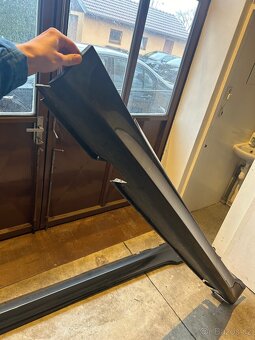 Bmw e61 Lci - Mpaket prahy PLATINGRAU - 3