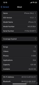 Iphone 12 128 GB - Modra - 3