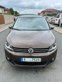 Volkswagen Touran 1.6 TDI 77KW, DSG TAŽNÝ/SERVISKA/NAVI/STK - 3