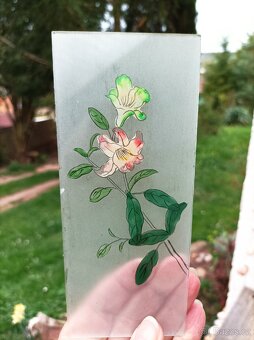 Vitrážová sklíčka 17,5 x 8cm - 3