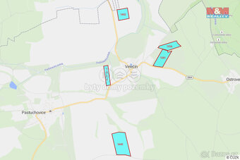 Prodej pole, 158931 m², Velečín - 3
