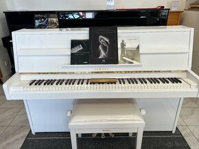 Bílá Yamaha v záruce, včetně nové klavírní židle, doprava - 3