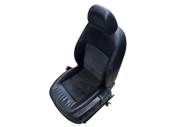 Sedačky černá kůže alcantara Škoda Octavia 2 sedan FL L&K 12 - 3
