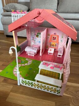 Barbie s příslušenstvím a domečkem - 3