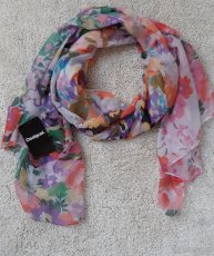 Desigual šátek s květinami - 3