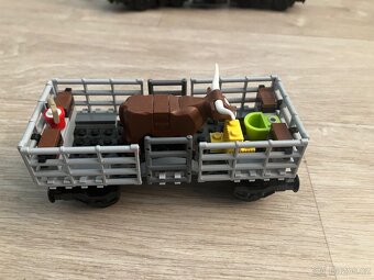 Lego City 60052 nákladní vlak, 60050 vlakové nádraží a kolej - 3
