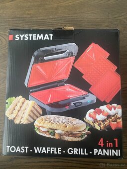 Systemat grill/panini/ wafle/toast - 3