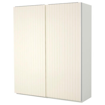 Šatní skříň Ikea PAX s posuvnými dveřmi Bergsfjord - 3