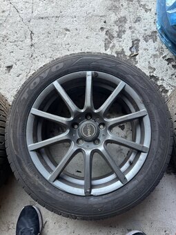 3x alu disky R17 s pneu, 5x112 – Audi VW Mercedes 225/50/r17 - 3