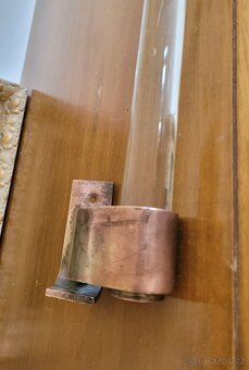 Robustní dveřní madlo Art Deco / vintage klika - 3