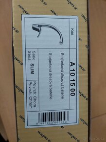 Stojánková dřezová baterie - NOVÁ - 3