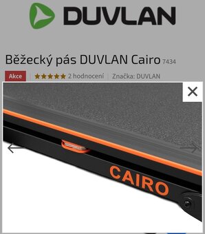 Běžecký pás Duvlan cairo - 3