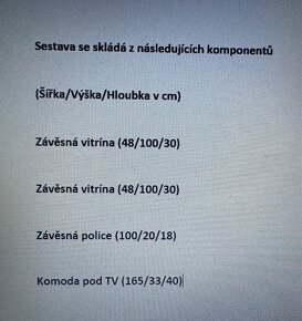 Obývací stěna - 3