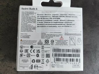 Sluchátka Xiaomi Redmi Buds  6 - 3