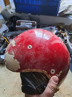 Přilba na veterána, retro přilba- CASSIDA- na renovaci - 3