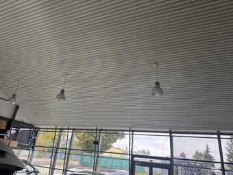 Led průmyslová industriální lampa 50W, světlo do haly - 3