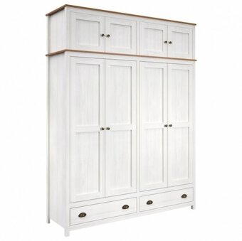 Dřevěná skříň 4dveřová TOPAZIO - 3