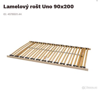 Postel Mega 160, 90x200 cm, dub sonoma - 3