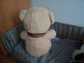 Plyšový medvěd plyšák medvídek hnědý - 3