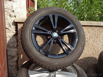 BMW X1 / X2 - zánovní zimní alu kola 17" 5x112 ET52 - 3