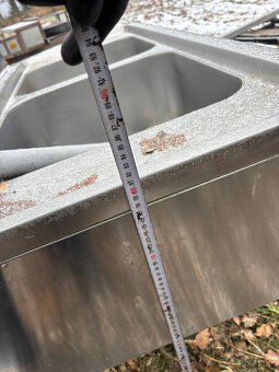 Nerezový gastro dvoudřez - 3