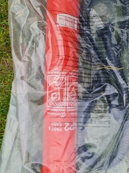 Dvoučinná pumpa LOZEN RED na paddleboard - nová - 3