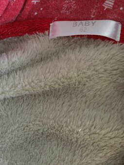 Plyšový overal vel. 62 - 3