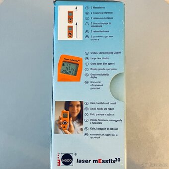 Laserový dálkoměr Messfix 30 Nedo, nový - 3