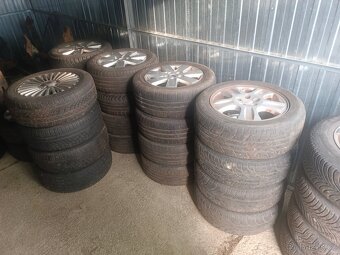 Alu kola 16" 5x108 ET 52,5 origo Ford letní pneu Mondeo mk3 - 3