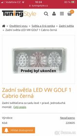 zadní světla VW Golf MK1 - 3