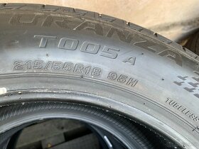 Letní pneu 215 55 18 Bridgestone jako nové - 3