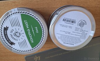 1x Konopná mast čistá 200ml či více balení - 3