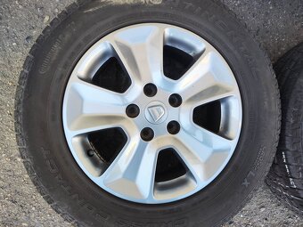 16"alu sada Thema 5x114 origo Dacia Duster 215/65 TPMS - 3