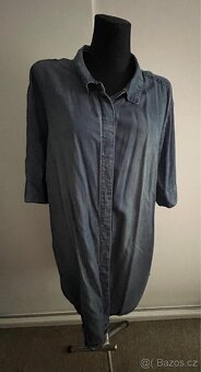Džínová košile -šaty vel.XXXL/56 - 3