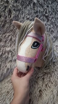 Béžový hobby horse vel.S - 3