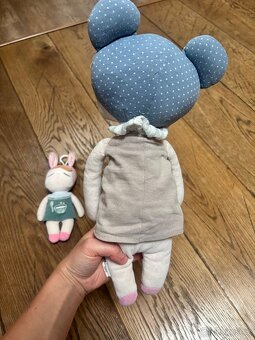 Dvě plyšové panenky 35 a 24 cm Metoo - 3