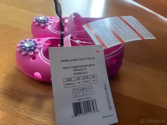 Crocs balerínky Keeley Petal Charm vel. C5 (EUR 20/21) - 3