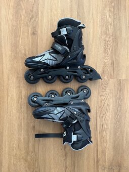 Prodám In-line brusle vel. 37-40 zn. Spokey( nastavitelne) - 3