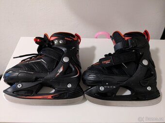 Detske rostouci brusle 2v1 (ledove/inline) vel. 30-33 - 3