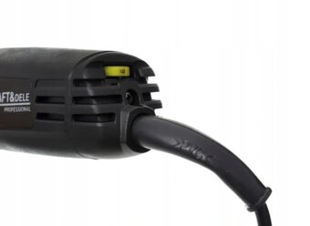 Přímá bruska 1500W 6mm s regulací otáček + gumový návlek - 3