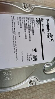 HDD 3,5", Seagate Barracuda 2 TB, Hard disk 2000 GB - 3