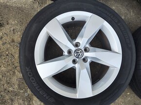 17"letní alu sada 5x112 origo VW TCross Kamiq Scala 205/55 - 3