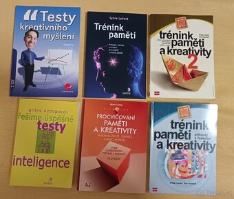 Mix knih - hádanky, trénink paměti,hlavolamy,andulka - 3
