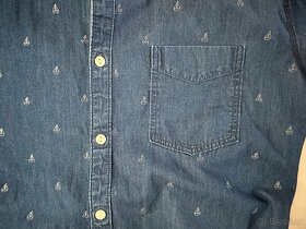 Košile Jack & Jones džínová modrá - 3