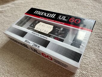 maxell UL 60 - MC audio kazeta - ZABALENÁ - 3