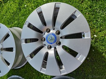 Originální alu kola Mercedes r16 5x112 w205 třída C - 3